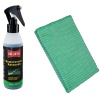 Microfibre cloth green, plastic cleaning, 40x40cm